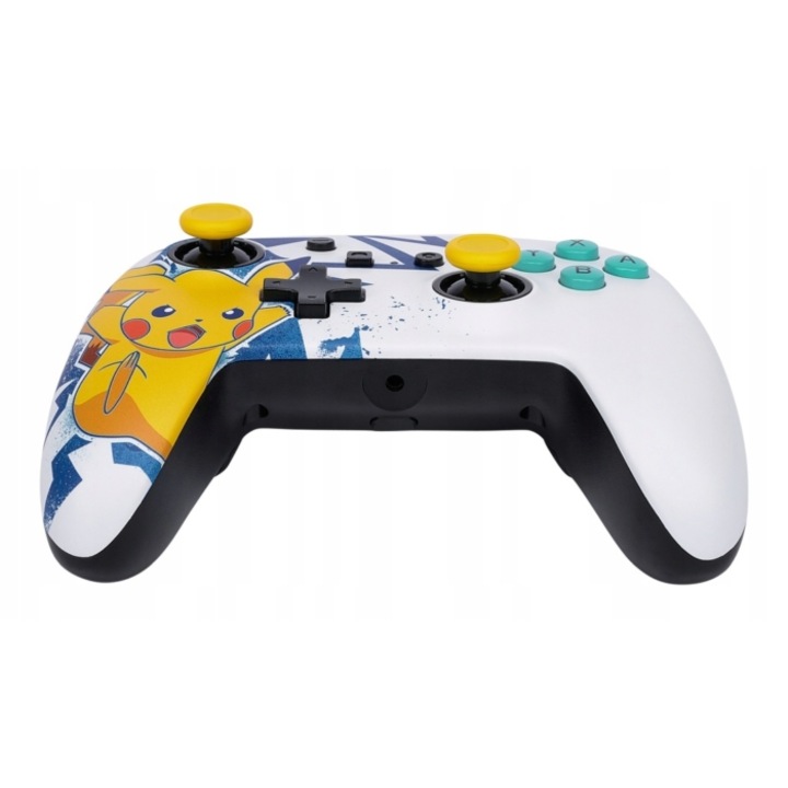 Controller cu fir PowerA Enhanced Wired Nintendo Switch Pikachu High Voltage — 3
