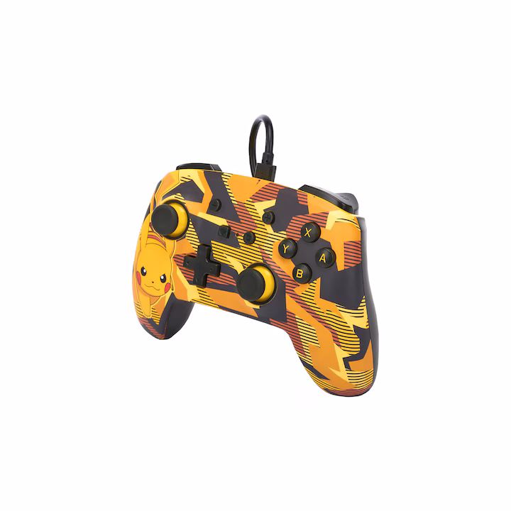 Controller Powera Enhanced Wired Camo Storm Pikachu — 5