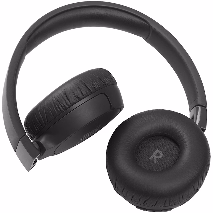 Casti audio on-ear JBL Tune 660NC, Wireless, Active noise cancelling, Bluetooth, Asistent vocal, Negru — 3
