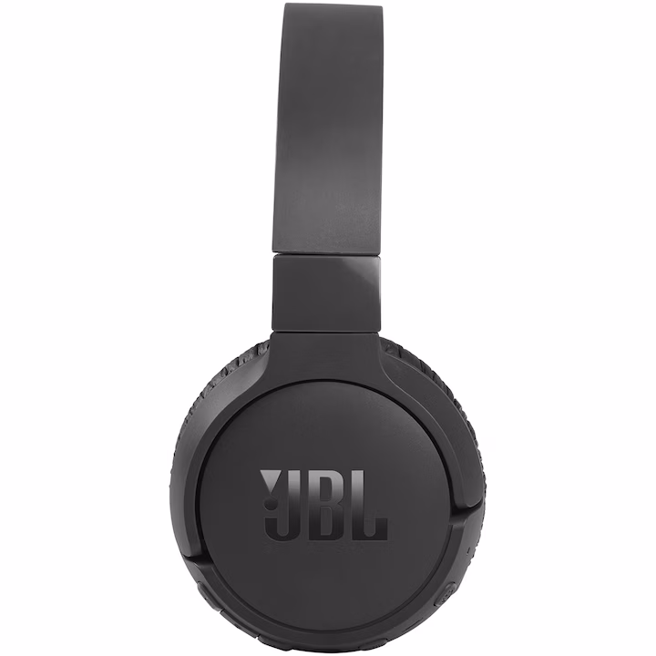 Casti audio on-ear JBL Tune 660NC, Wireless, Active noise cancelling, Bluetooth, Asistent vocal, Negru — 2