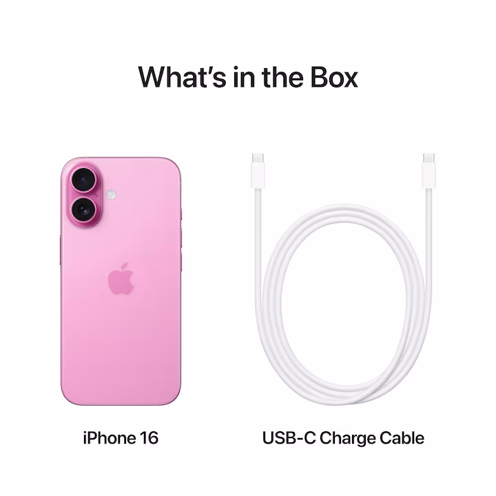 Telefon mobil Apple iPhone 16, 128GB, 5G, Pink — 5