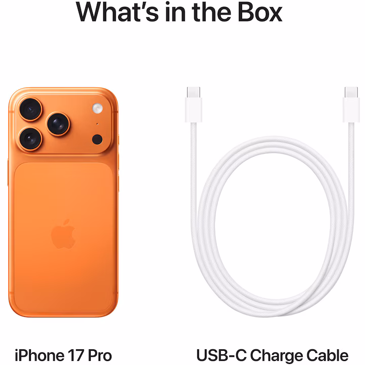 Telefon mobil Apple iPhone 17 Pro, 1TB, 5G, Cosmic Orange — 6