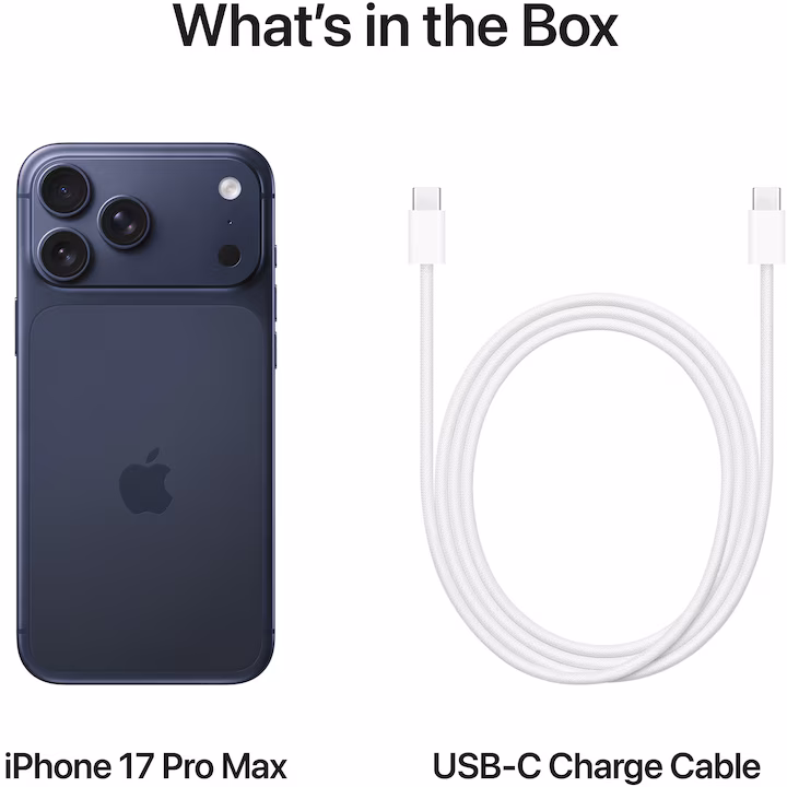 Apple iPhone 17 Pro Max, 2TB, 5G, Deep Blue — 4