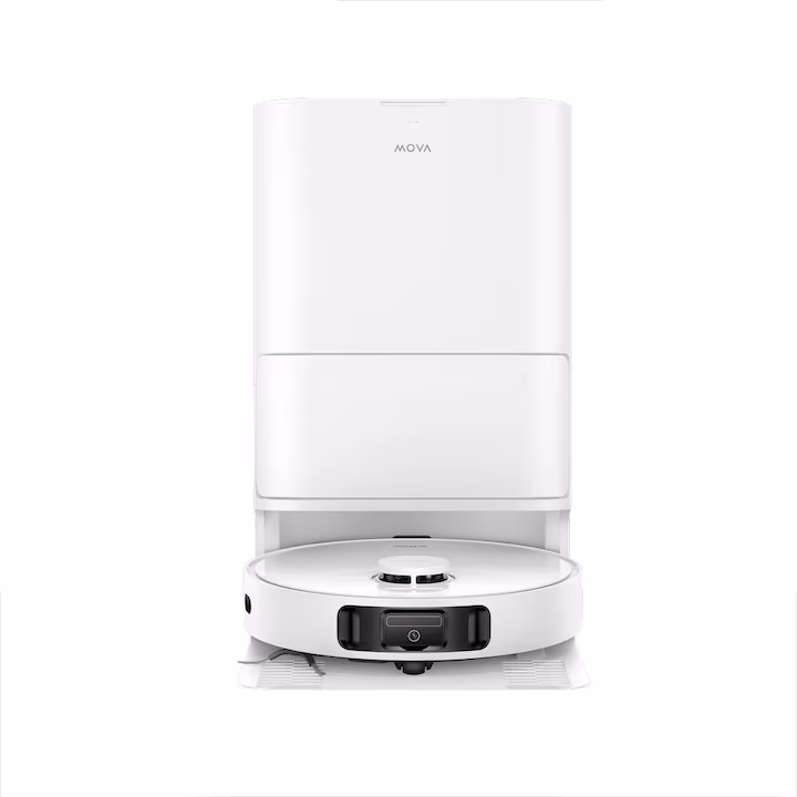 Aspirator robot Mova E30 Ultra, 7000 Pa putere de aspirare, 4.5L rezervor apa curata, alb — 5