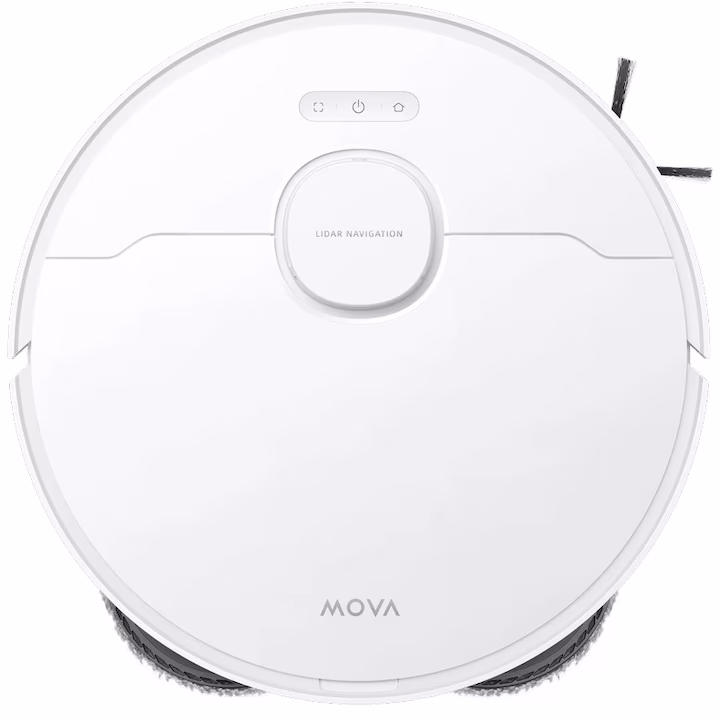 Aspirator robot Mova E30 Ultra, 7000 Pa putere de aspirare, 4.5L rezervor apa curata, alb — 3