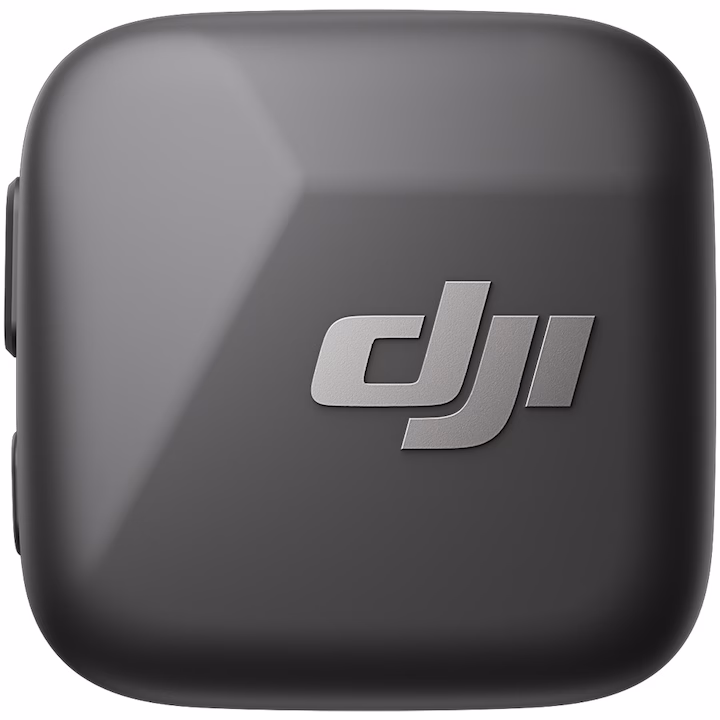 Kit DJI MIC Mini, 1x microfon, 1x receptor, 1x incarcator, Wireless, Omnidirectional, Raza Actiune 400m, Noise Canceling — 9