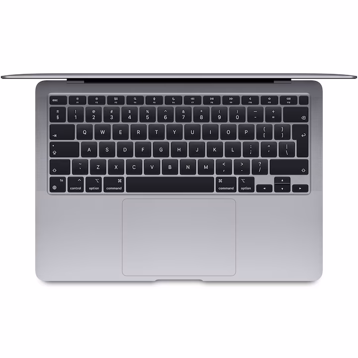 Laptop Apple MacBook Air 13-inch, True Tone, procesor Apple M1 , 8 nuclee CPU si 7 nuclee GPU, 8GB, 256GB, Silver, LAYOUT SPANIA — 3
