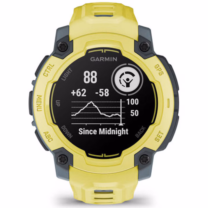 Smartwatch Garmin Instinct E, 45 mm, curea Electric Lime, Electric Lime — 4