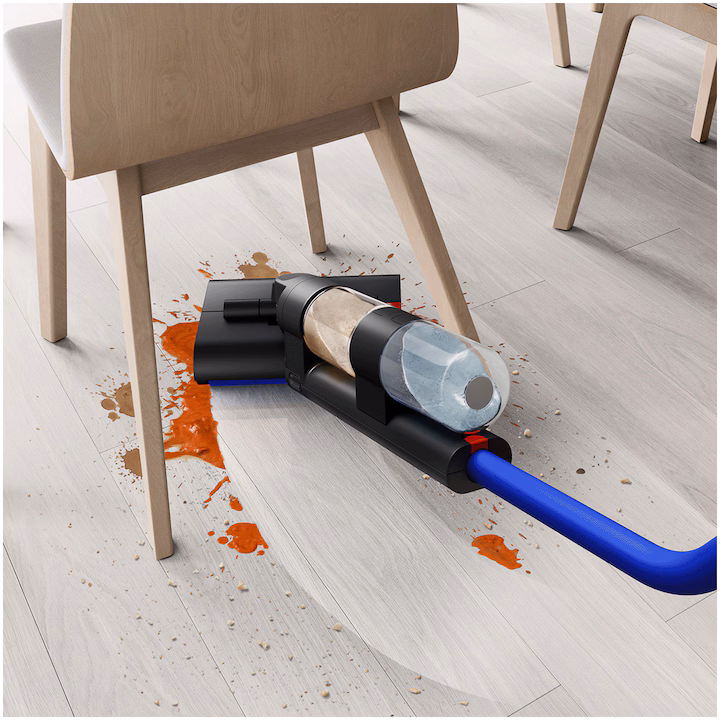 Aspirator vertical fara fir cu spalare Dyson WashG1™, autonomie pana la 35 de minute, rezervor apa curata 1l, rezervor apa murdara 0.8l, 3 niveluri de hidratare, functie de autocuratare in doar 140 de secunde — 3