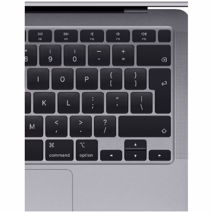 Laptop Apple MacBook Air 13-inch, True Tone, procesor Apple M1 , 8 nuclee CPU si 7 nuclee GPU, 8GB, 256GB, Silver, LAYOUT SPANIA — 5