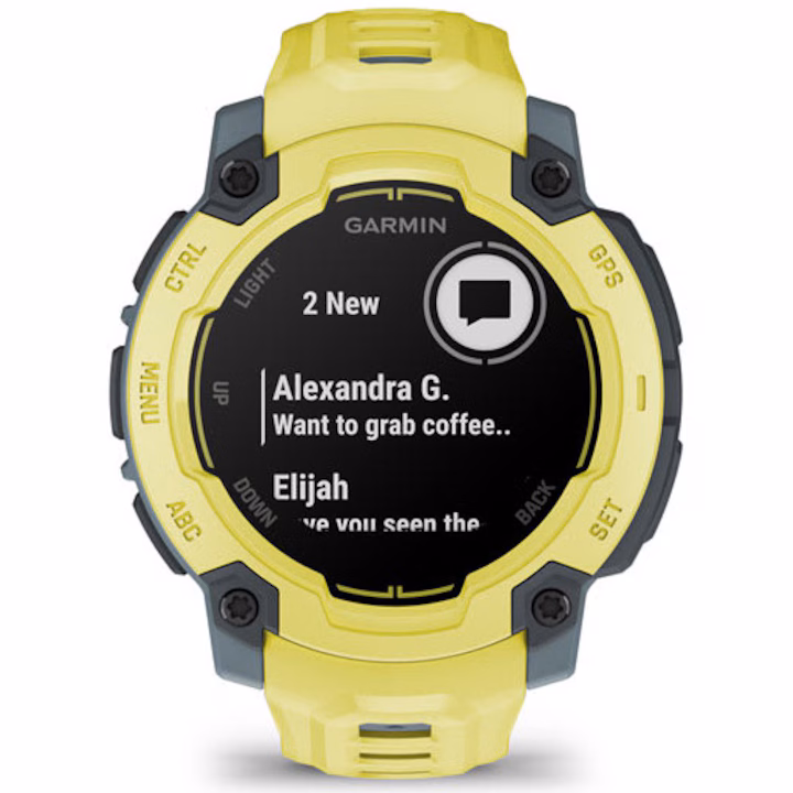Smartwatch Garmin Instinct E, 45 mm, curea Electric Lime, Electric Lime — 6