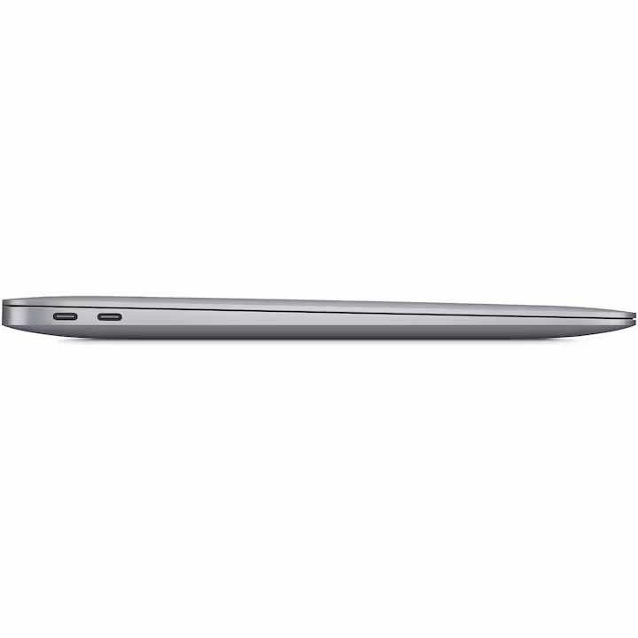 Laptop Apple MacBook Air 13-inch, True Tone, procesor Apple M1 , 8 nuclee CPU si 7 nuclee GPU, 8GB, 256GB, Silver, LAYOUT SPANIA — 4