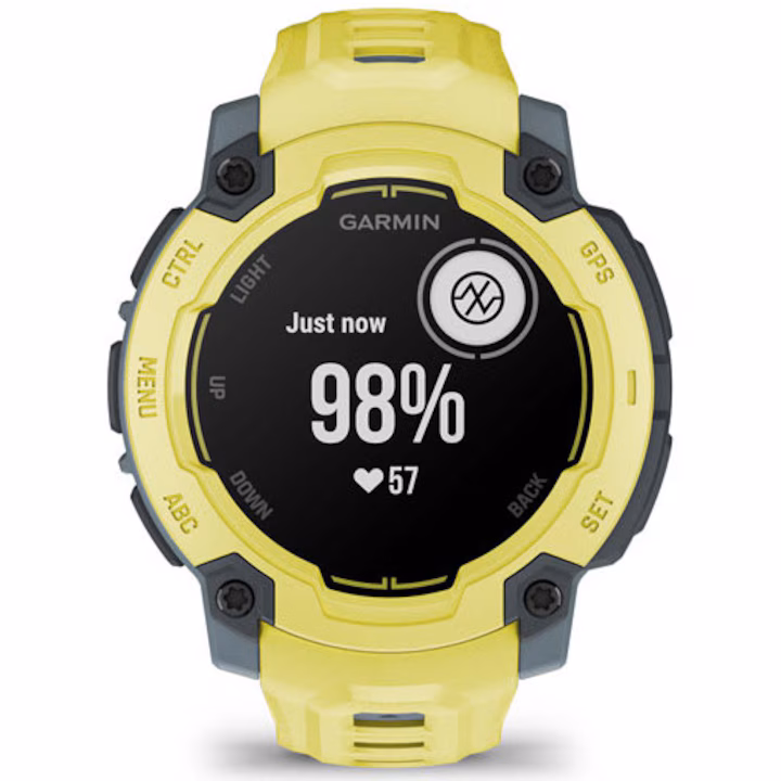 Smartwatch Garmin Instinct E, 45 mm, curea Electric Lime, Electric Lime — 5