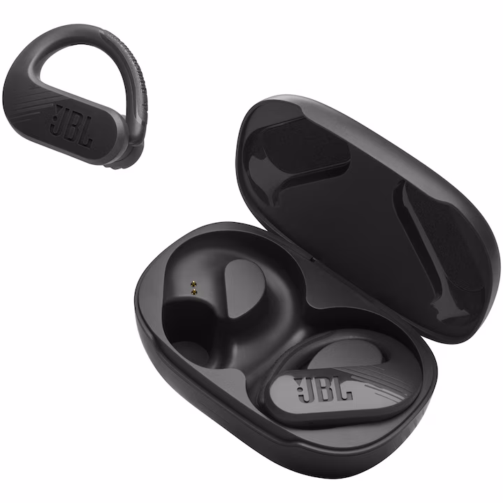 Casti audio sport JBL Endurance Peak 3, Pure Bass, Bluetooth, Rezistente la praf si apa IP68, Negru — 6