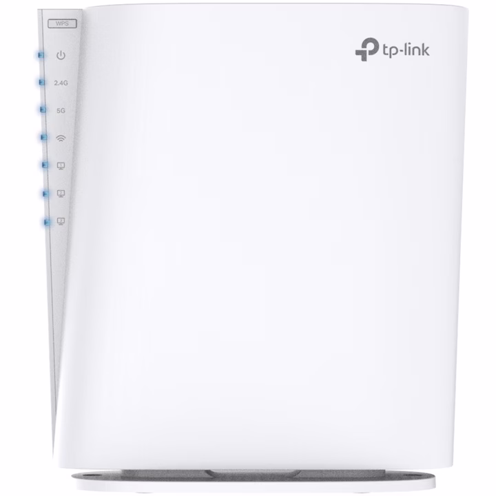 Range Extender TP-Link RE900XD Wi-Fi 6 Dual-Band AX6000, 1 x 2.5 Gbps port + 2 x Gigabit, 8 fluxuri de date, tehnologie OneMesh, Smart Roaming — 3