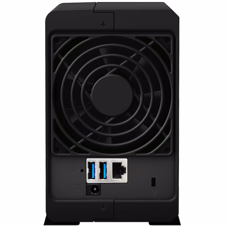 NAS Storage Synology DiskStation DS218play, Procesor Realtek RTD1296 64-bit Quad Core 1.4 GHz, 1 GB DDR4, 2-Bay, 1 x Gigabit LAN, 2 x USB 3.0 — 2