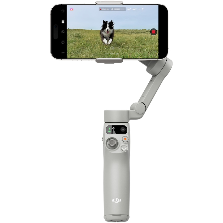 Sistem de stabilizare DJI Osmo Mobile 7, 3 Axe, Alb — 2