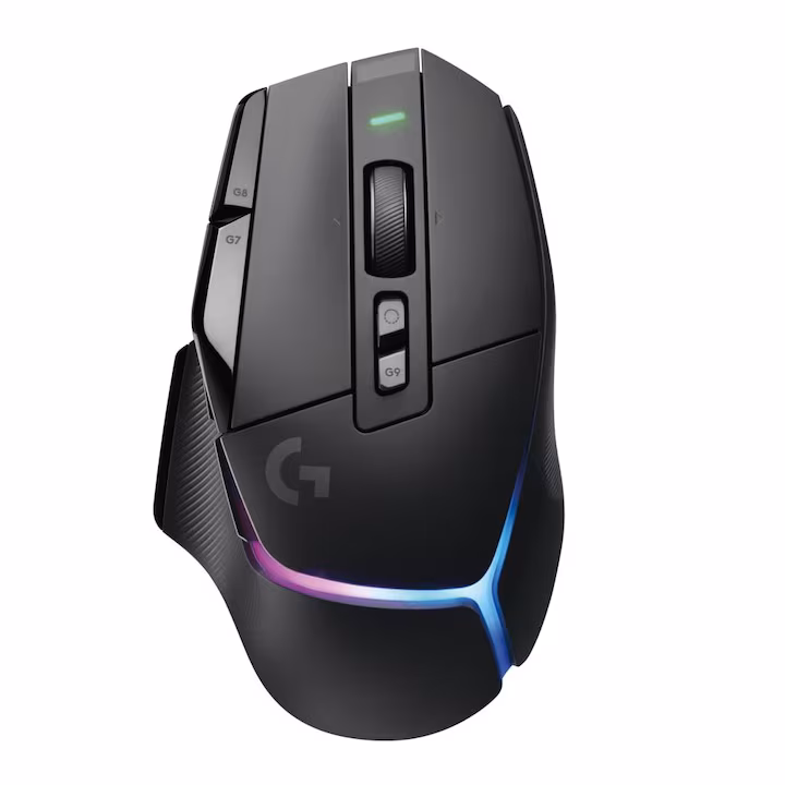 Mouse gaming Logitech Lightspeed G502 X Plus, Wireless, RGB, Negru — 4