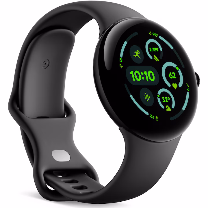 Smartwatch Pixel Watch 3, 45mm, Obsidian — 2