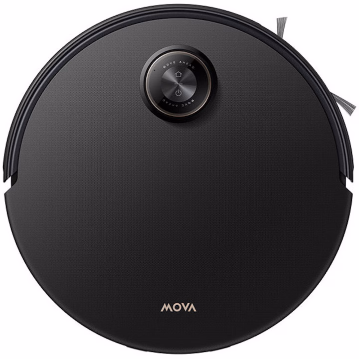 Aspirator robot cu mop Mova Z60 Ultra Roller Complete RLZ83CE-1, 28.000 Pa, 6.400mAh, 210 min, HydroForce, statie colectare inteligenta, negru — 5