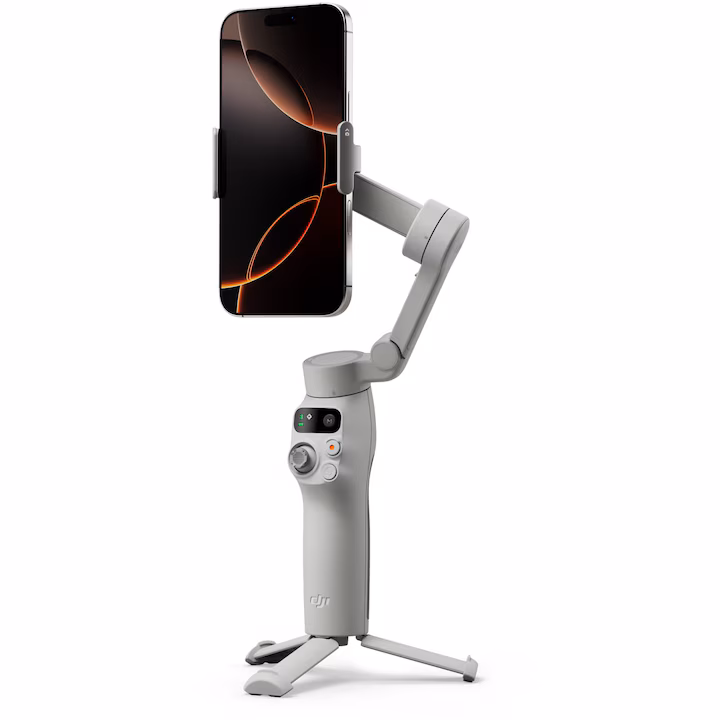 Sistem de stabilizare DJI Osmo Mobile 7, 3 Axe, Alb — 3