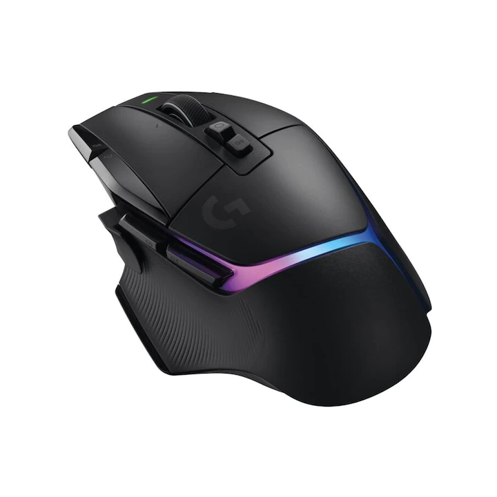 Mouse gaming Logitech Lightspeed G502 X Plus, Wireless, RGB, Negru — 2