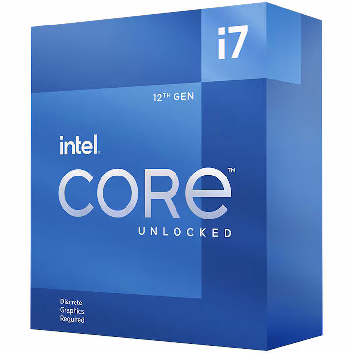 Procesor Intel® Core™ i7-12700KF Alder Lake, 3.6GHz, 25MB, fara grafica integrata, Socket 1700 — 3
