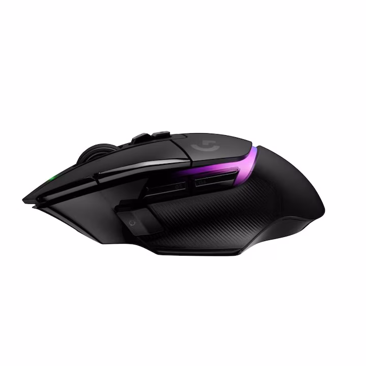 Mouse gaming Logitech Lightspeed G502 X Plus, Wireless, RGB, Negru — 7