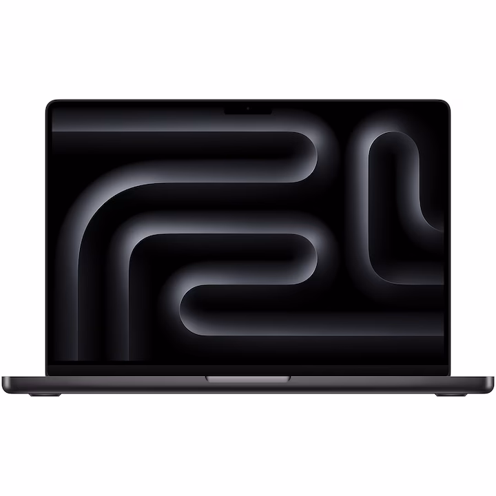 Laptop Apple MacBook Pro 14" cu procesor Apple M5, 10 nuclee CPU si 10 nuclee GPU, 16GB RAM, 512GB SSD, Space Black, UK