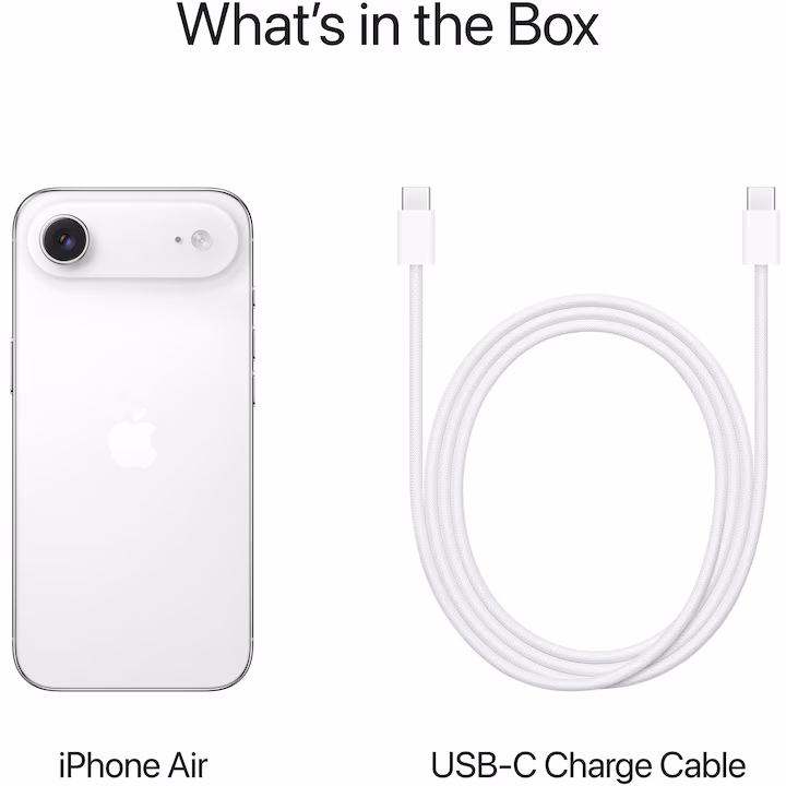 Telefon mobil Apple iPhone Air, 256GB, 5G, Cloud White — 2