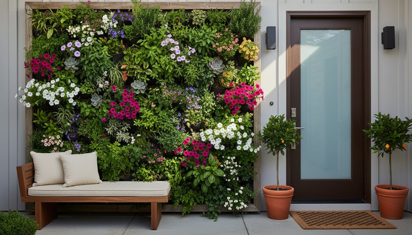 Vertical Planter Wall