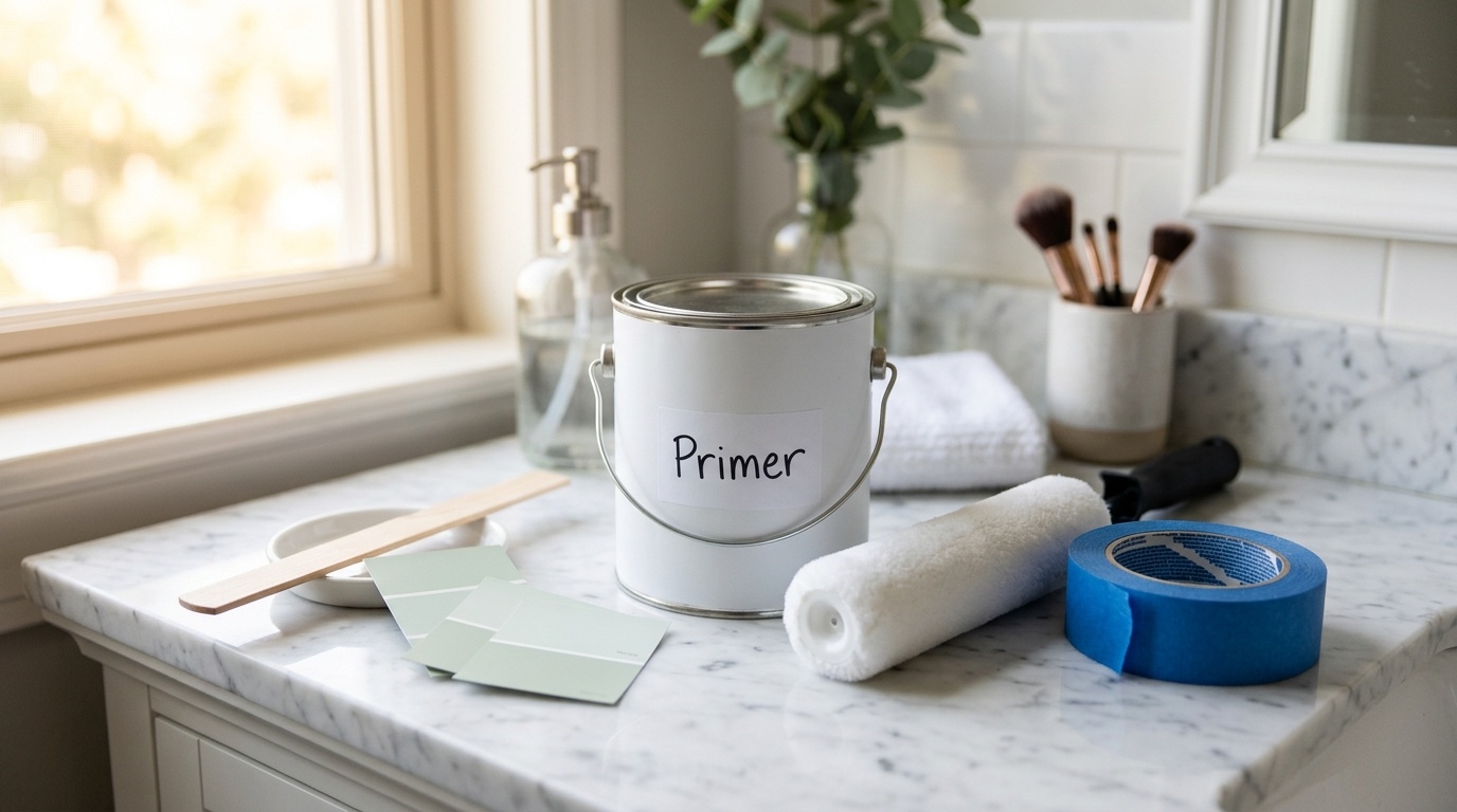 The Chemistry of Bathroom Paint: Acrylic Latex, Primers, and Mildewcides