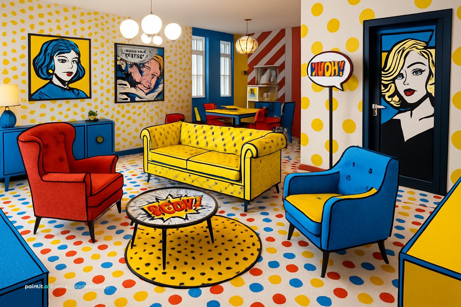 90's Living Room: Retro Decor Concepts | Paintit.ai - 16