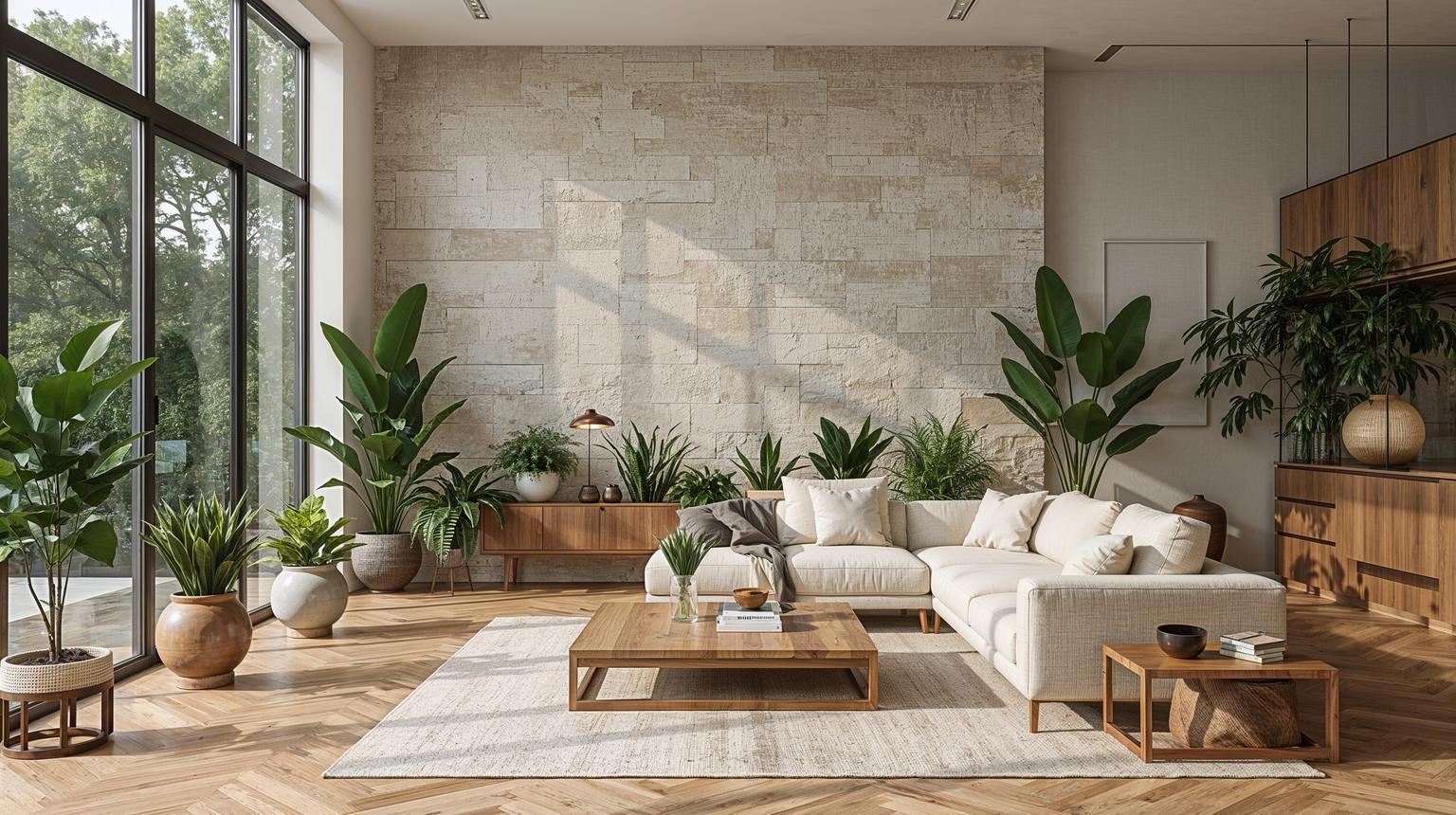 Modern apartment living room