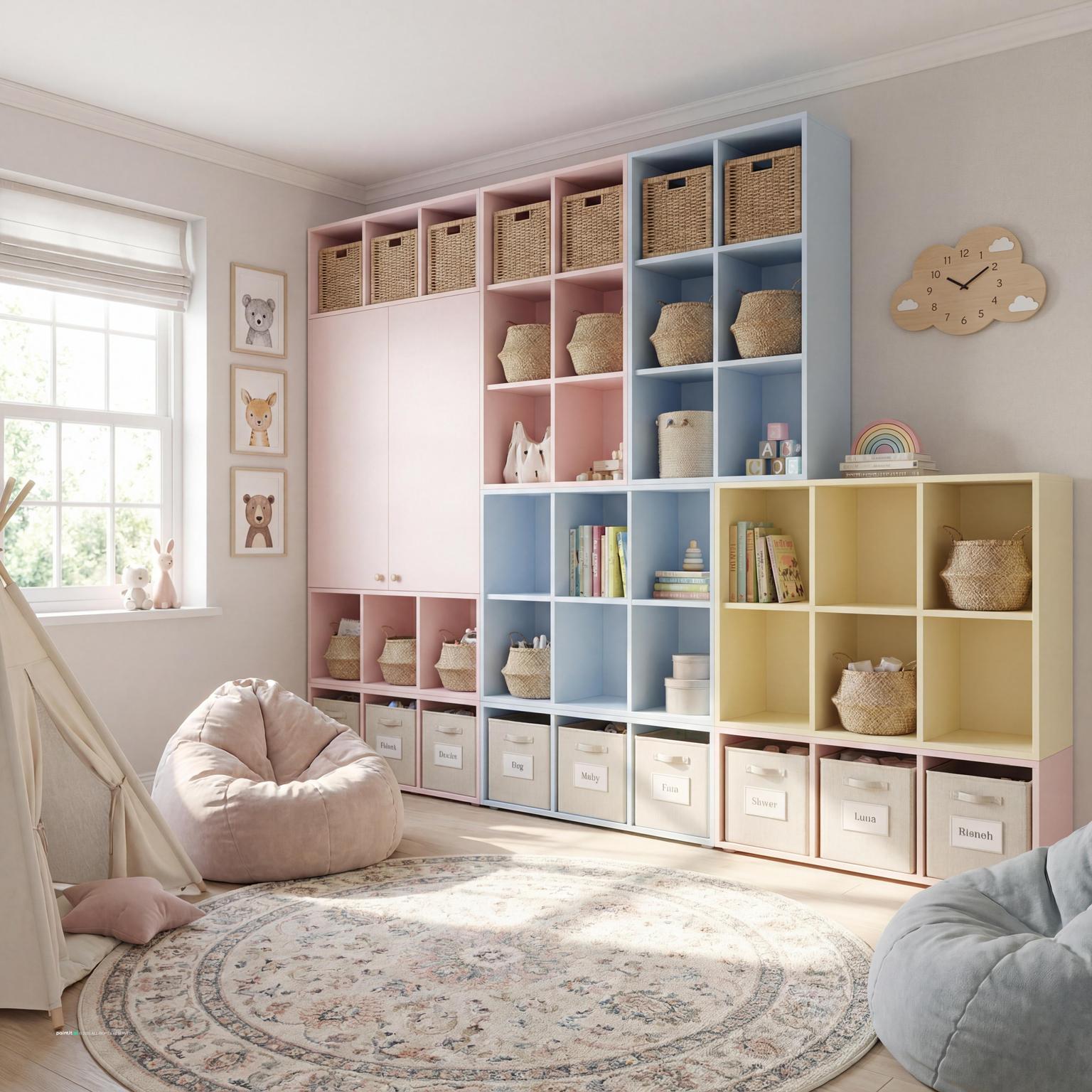 Preschool classroom interior design
