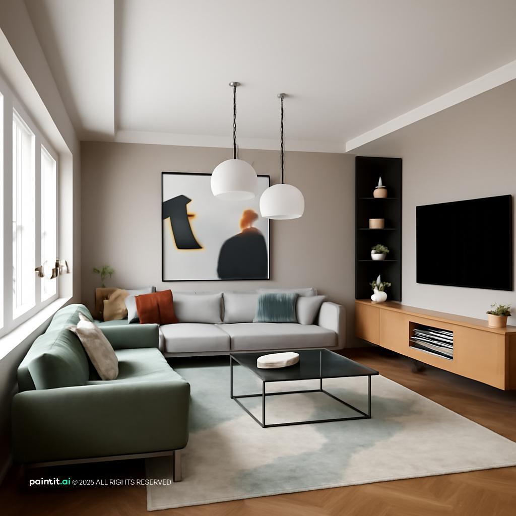 Loft Living Room Ideas - Design Inspiration | Paintit.ai - 15