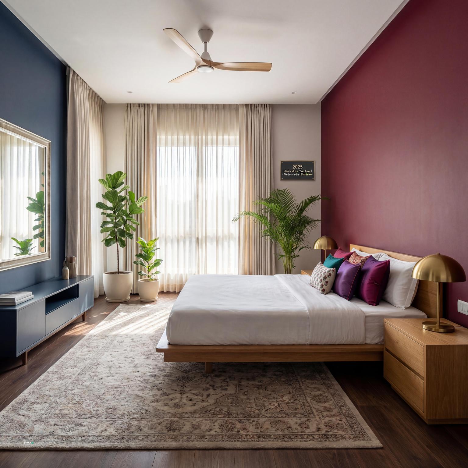 Modern Indian Bedroom for Indian Style Simple Middle Class Bedroom Interior Design