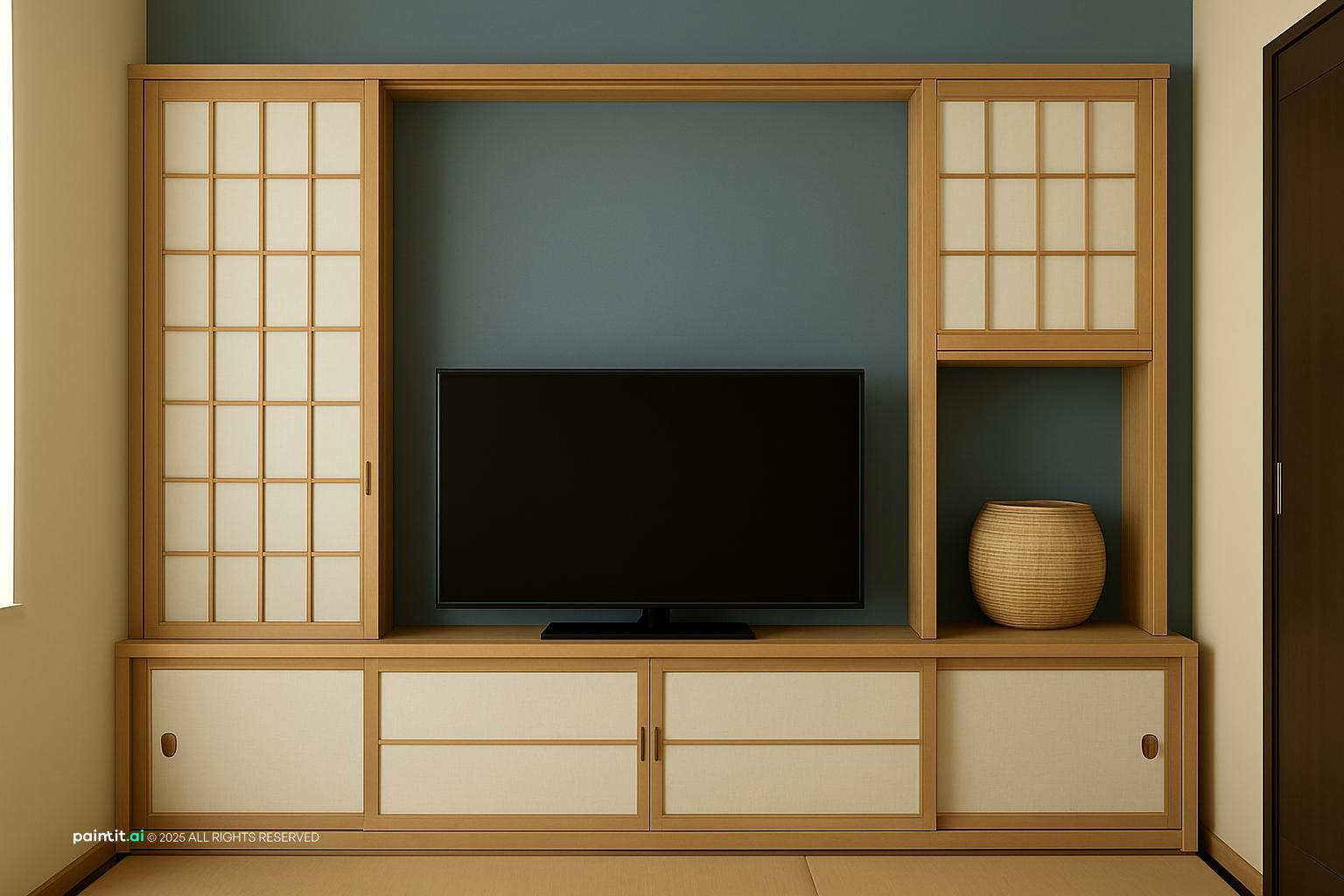 Japandi Living Room Design - Minimalist Style Guide | Paintit.ai - 33