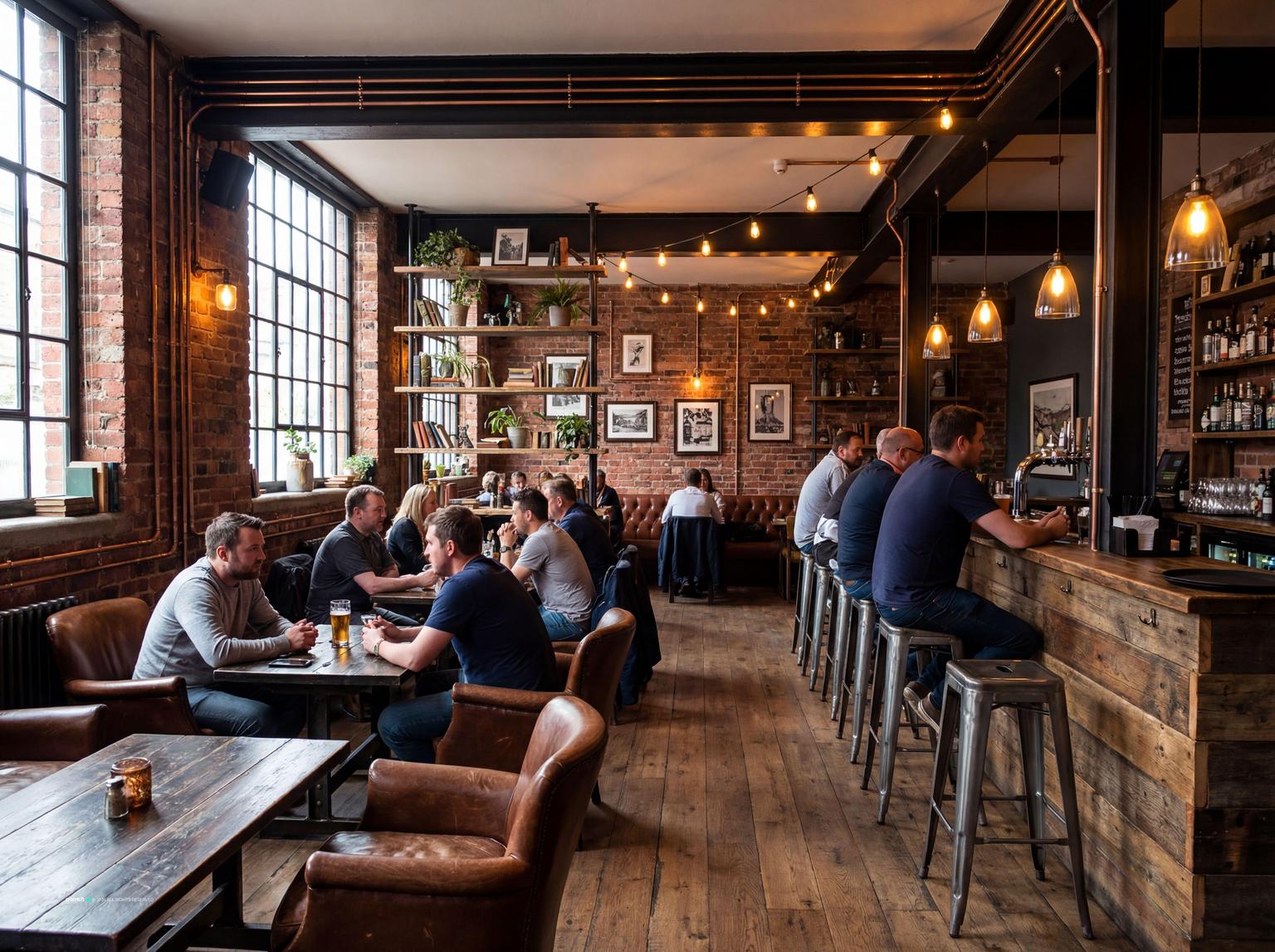 Pub interior design