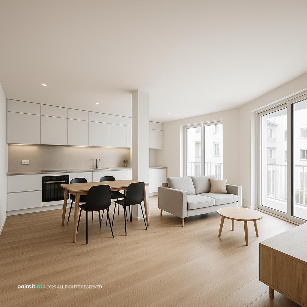 Stylish Open-Plan Living Space Design inspired by Living Room Dining Room Combo