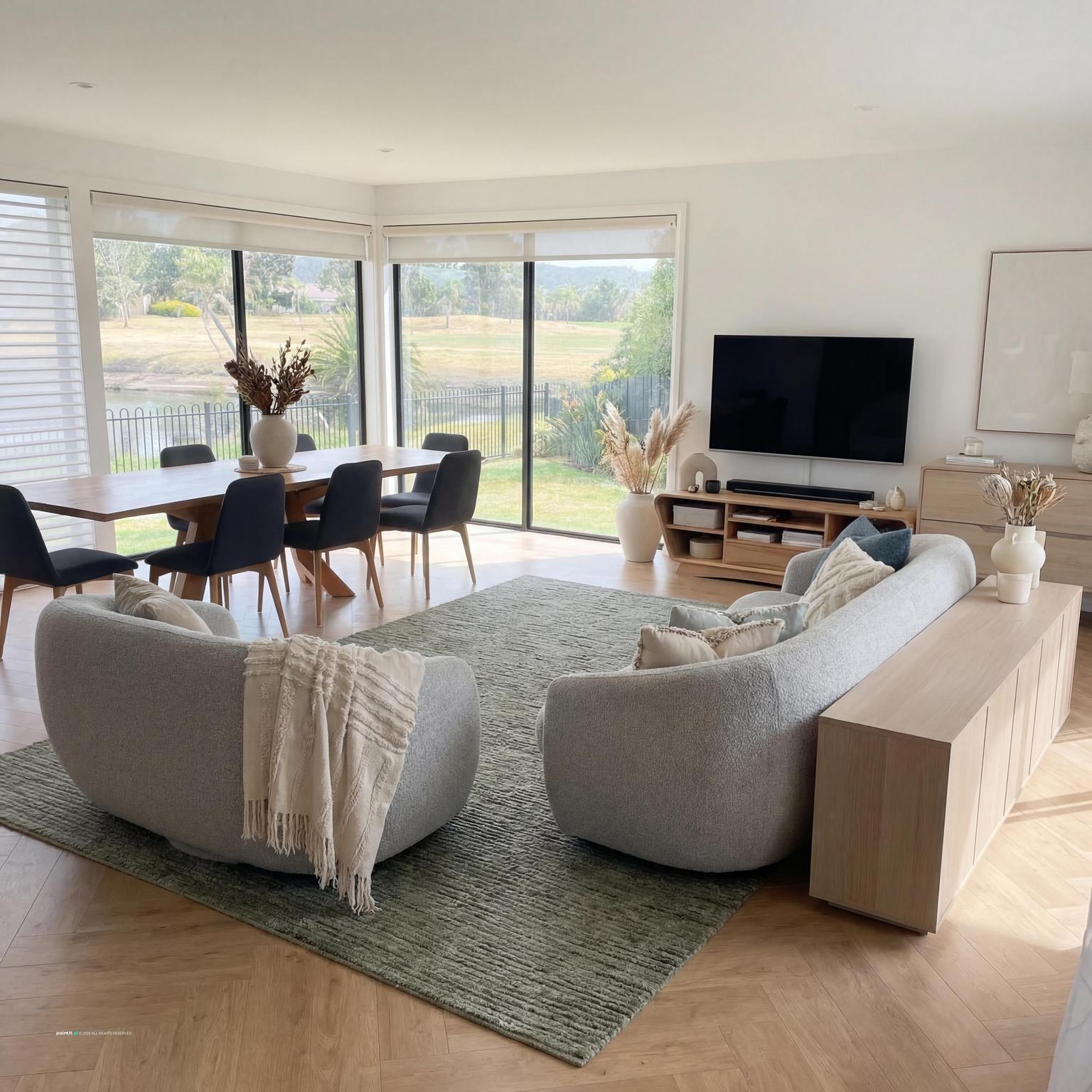 Small Zen Living Room - Design Concepts | Paintit.ai - 26