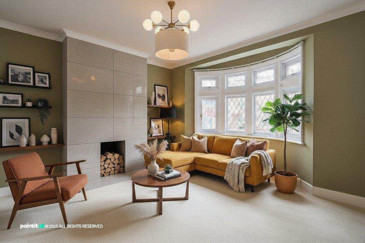 1960s Living Room: Mid-Century Modern Decor | Paintit.ai - 27