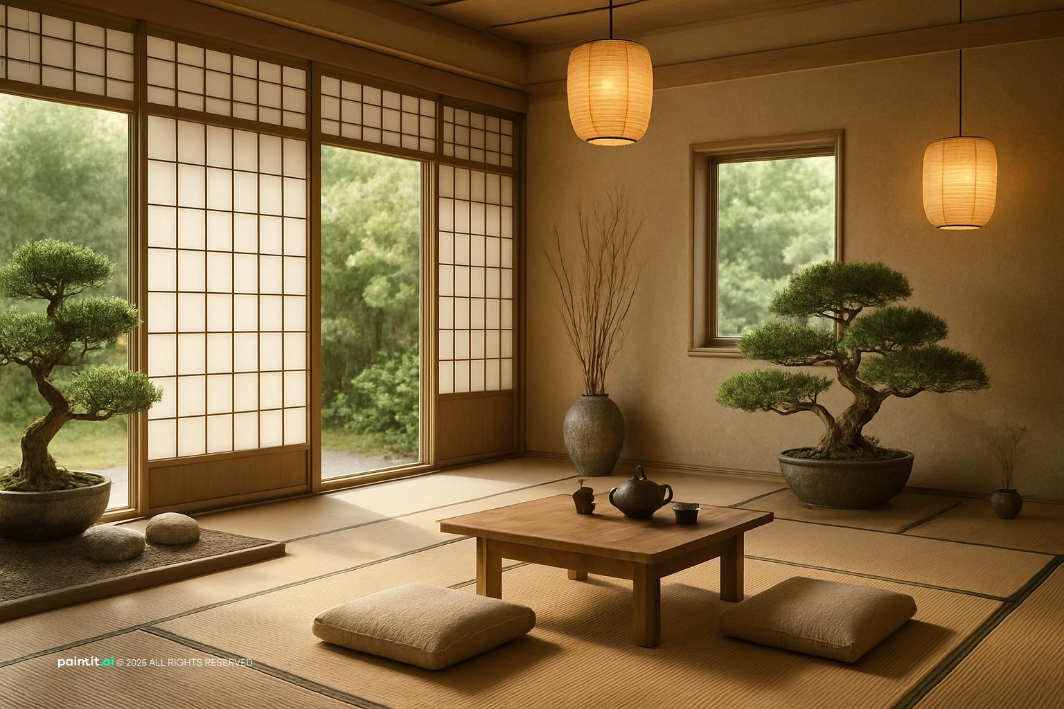 Japandi Living Room Design - Minimalist Style Guide | Paintit.ai - 19