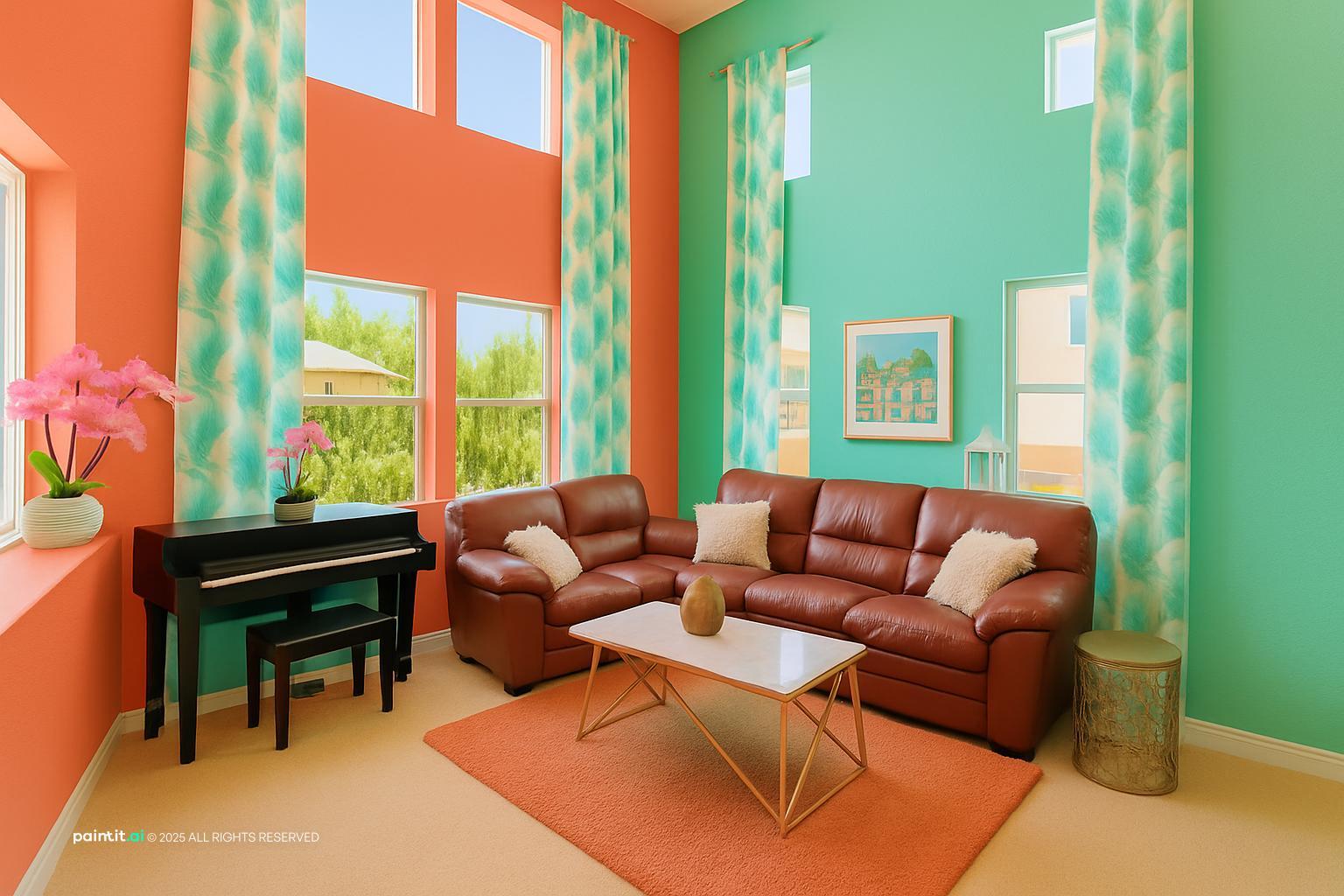 Pop Design for Living Room: Vibrant Decor Concepts | Paintit.ai - 24