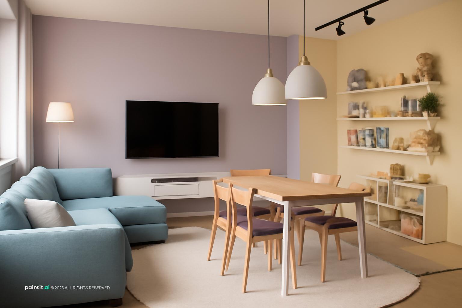 Yellow and White Living Room - Chic Interior Design Guide | Paintit.ai - 31