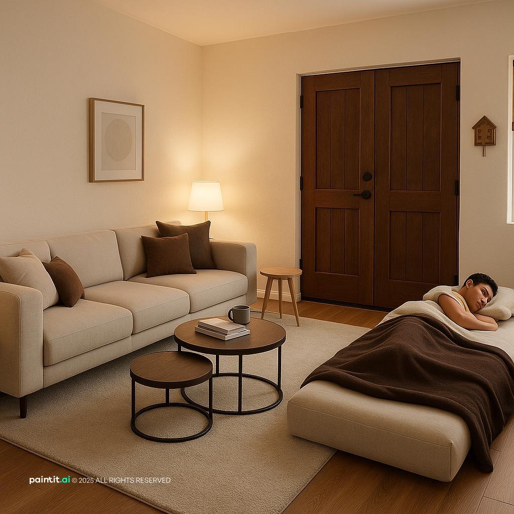 White Marble Living Room - Elegant Design Concepts | Paintit.ai - 35