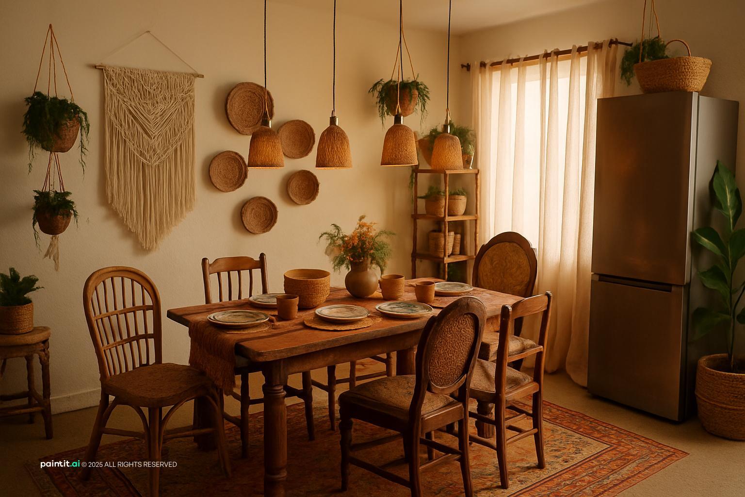 Boho Coastal Living Room: Design Inspiration | Paintit.ai - 28