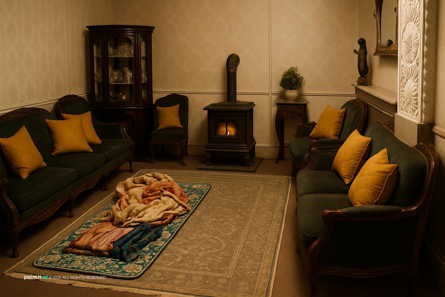 Retro Living Room: Design Inspiration | Paintit.ai - 6