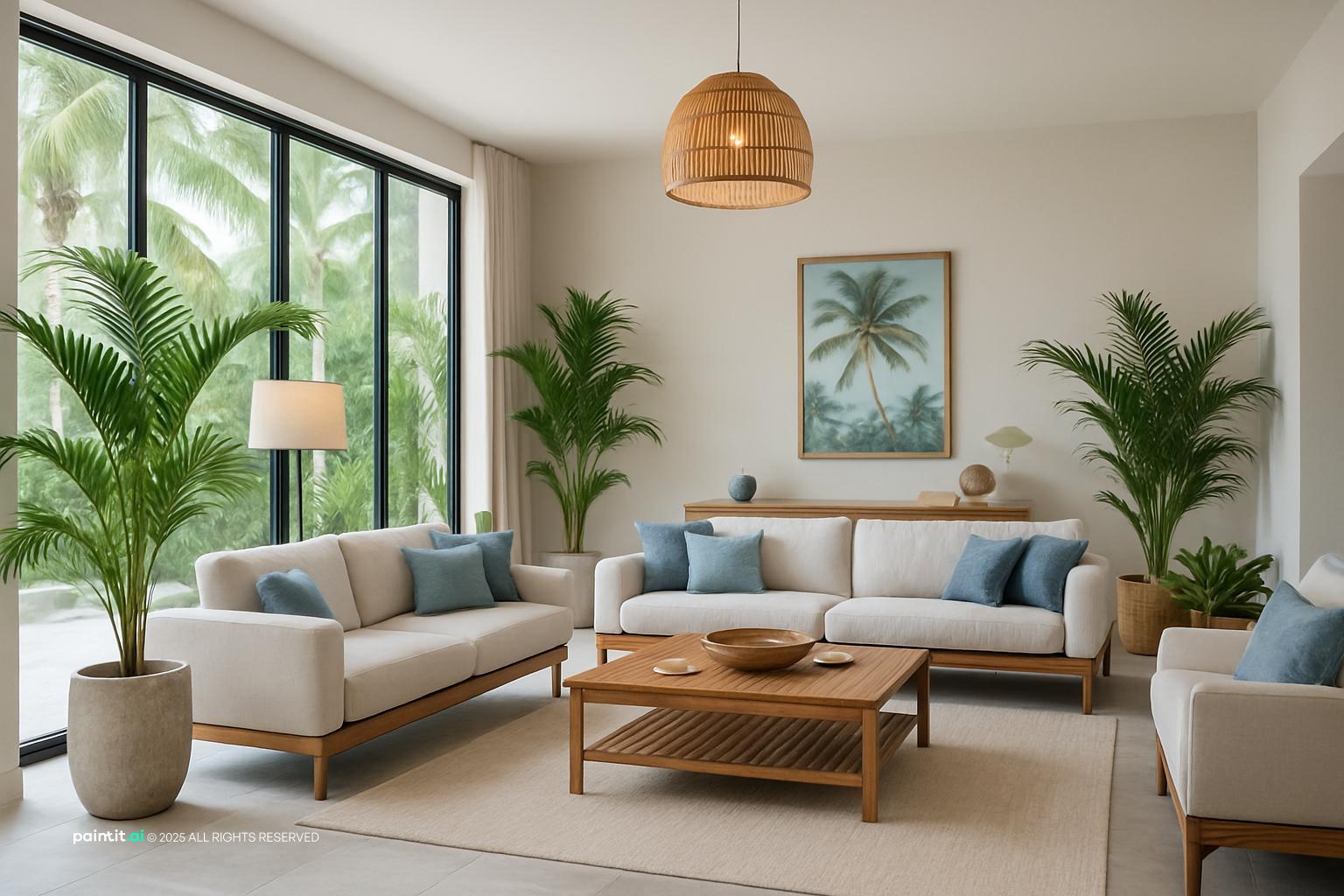 Woodland Living Room: Nature-Inspired Interiors | Paintit.ai - 37