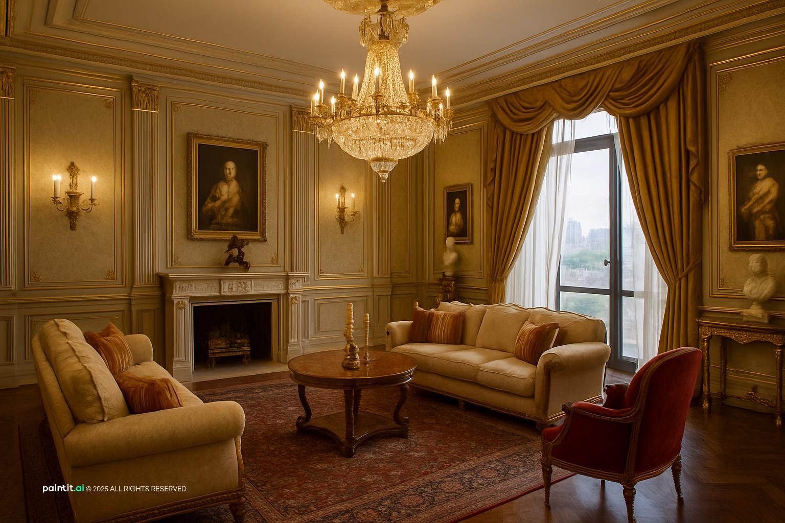 Old Money Living Room: Timeless Interior Concepts | Paintit.ai - 13